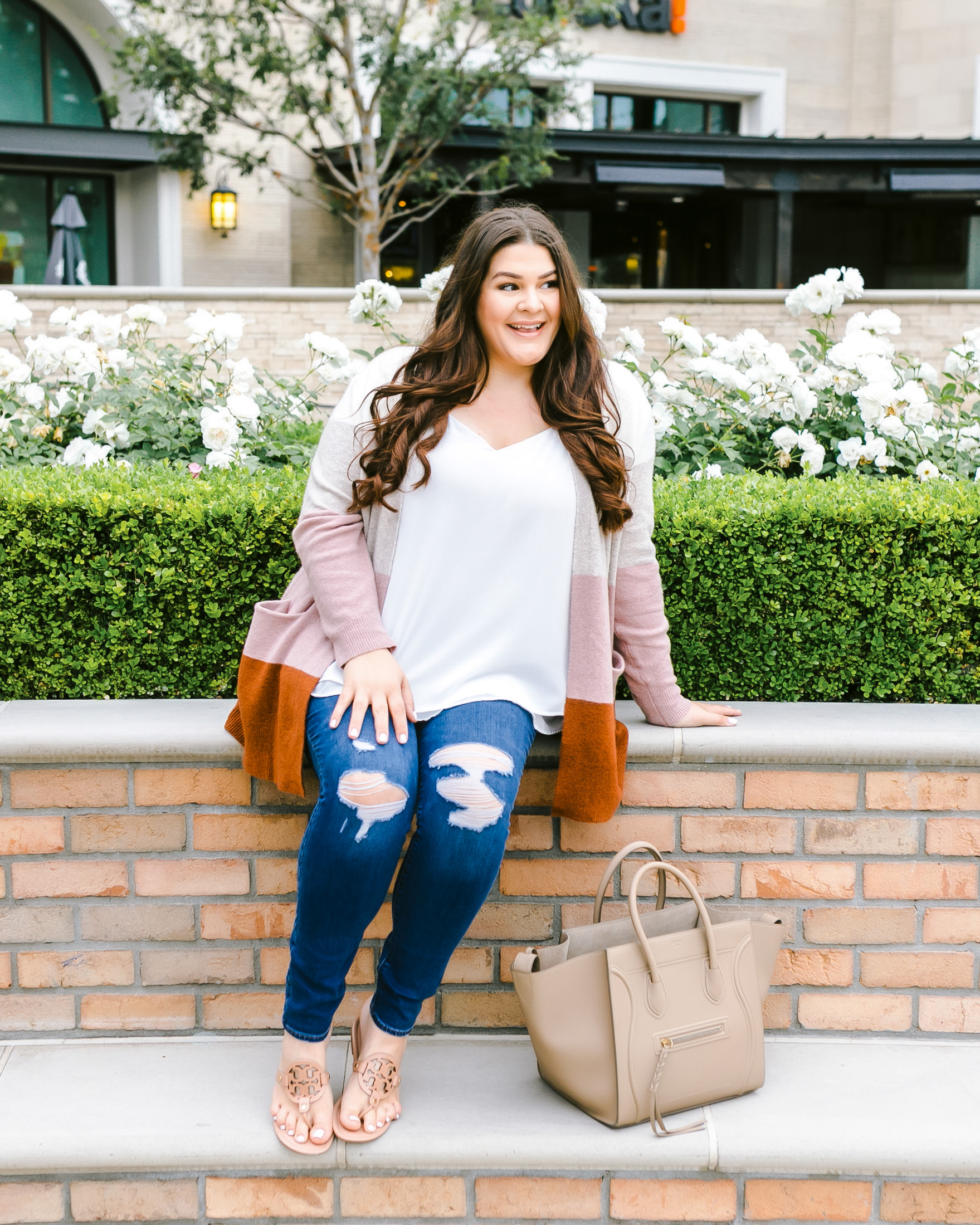 Plus Size Fall Cardigan