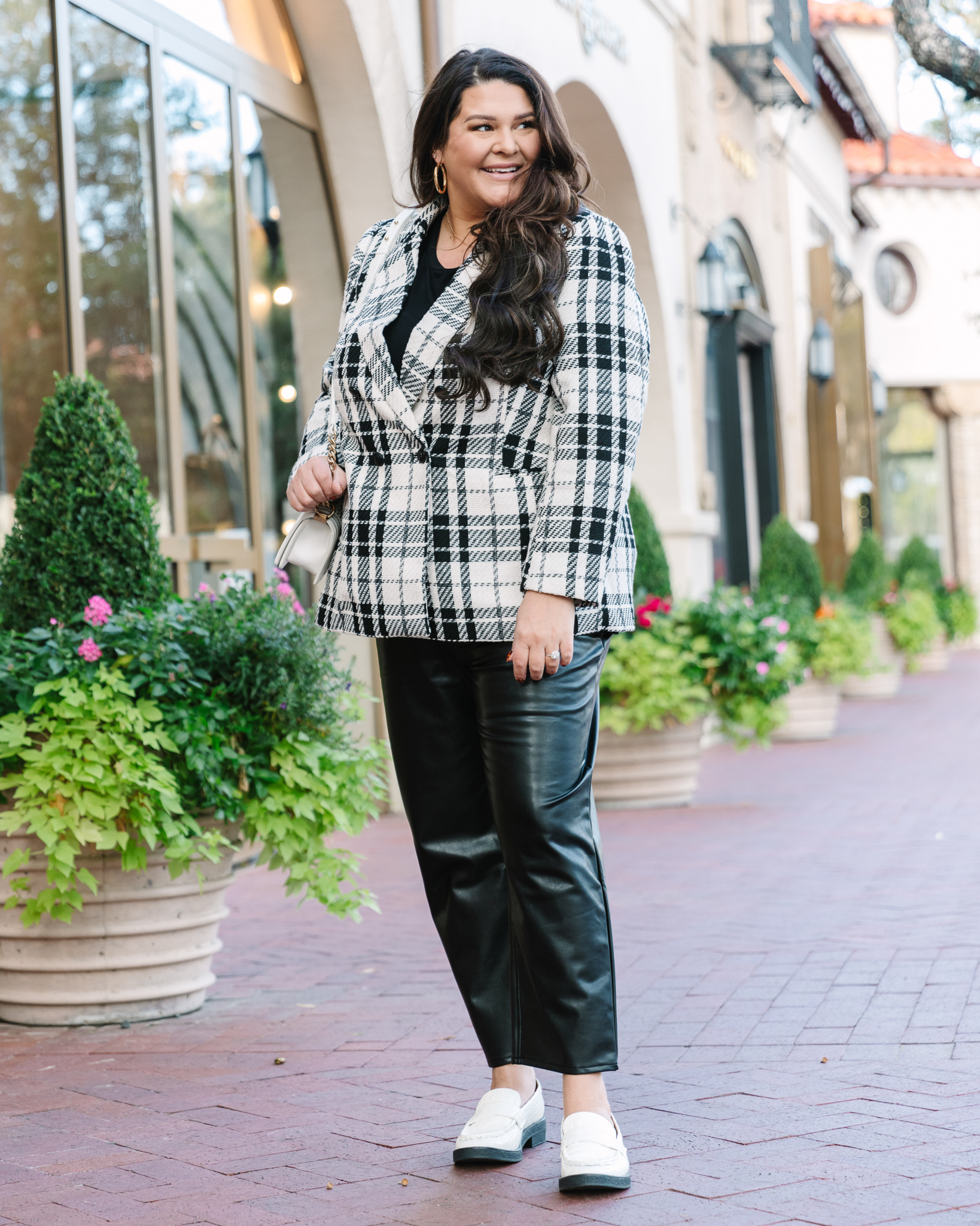 Adorable Black And White Plaid Pants - All Bottoms