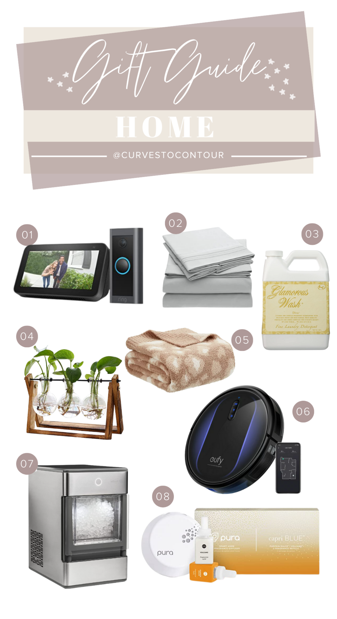 2022 Holiday Gift Guide For the Home - Curves To Contour